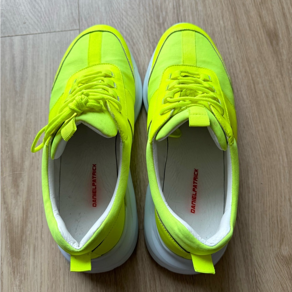 Daniel Patrick Panel Runner - Neon Yellow - image 5